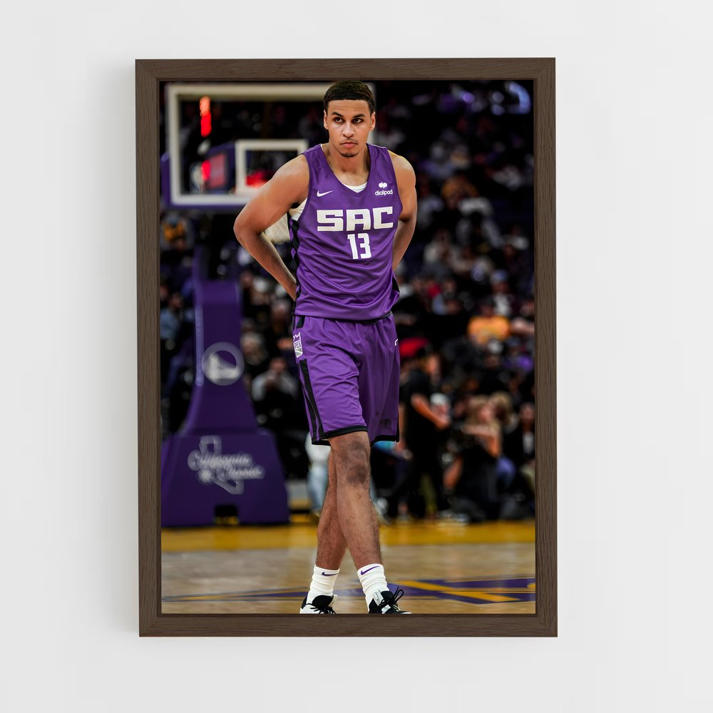 Poster Purple Pride – affiche Basketball (vue 5)